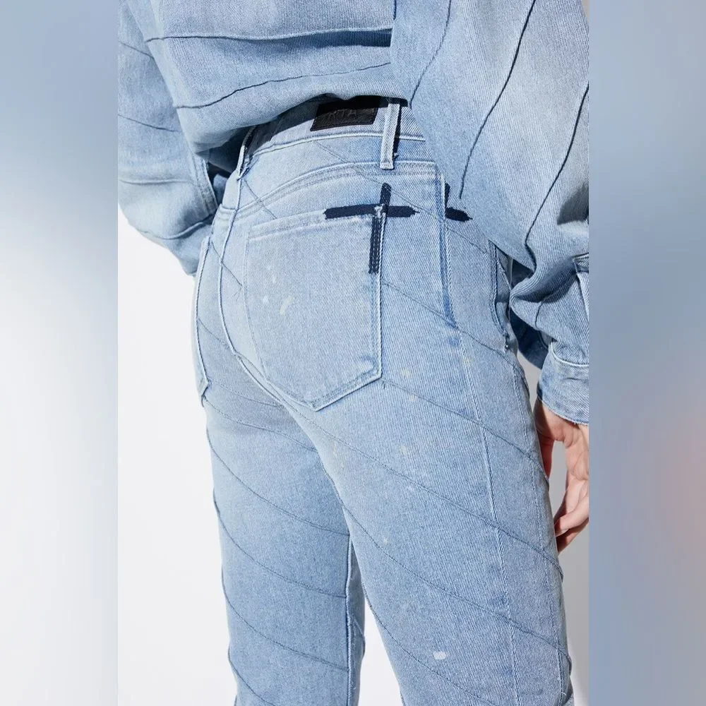 NWT RtA Madrid High Rise Skinny Jeans Sz 26 - Picture 5 of 5